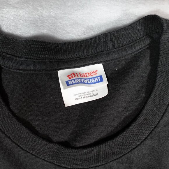 Vintage I Eat Carbs T Shirt Mens Medium Funny Humor Black Y2K - Picture 3 of 7